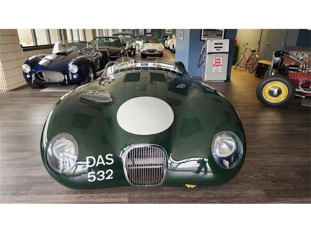 Jaguar C-Type continuation car brings back 1950s racing icon