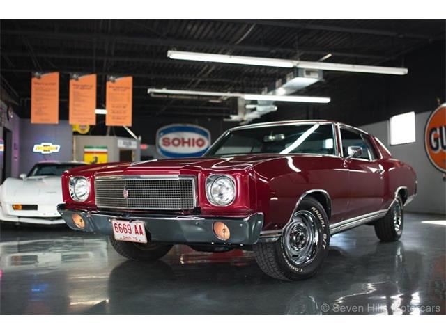 1970 Chevrolet Monte Carlo for Sale ClassicCars CC 1780104