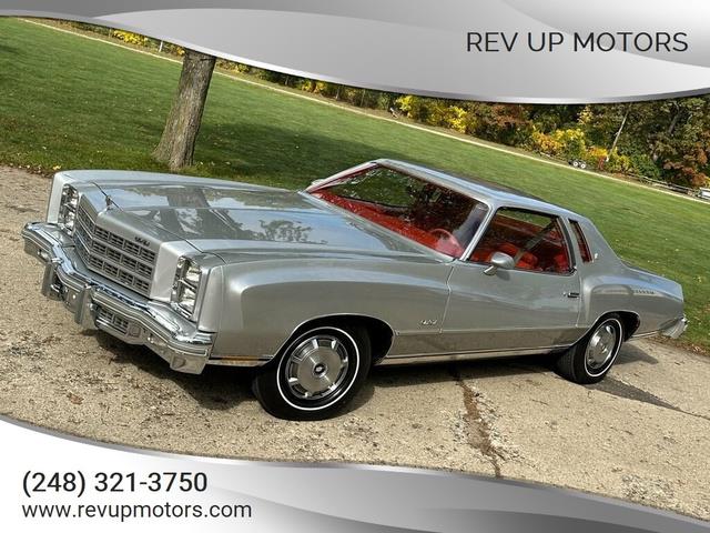1977 Chevrolet Monte Carlo (CC-1782105) for sale in Shelby Township, Michigan