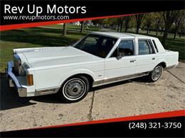 1989 Lincoln Town Car (CC-1782390) for sale in Shelby Township, Michigan