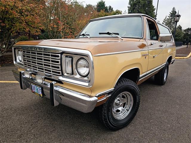 1977 Dodge Ramcharger (CC-1783804) for sale in Eugene, Oregon