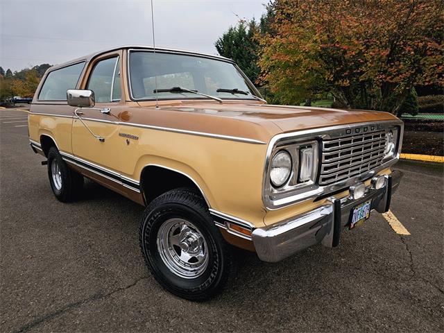 1977 Dodge Ramcharger for Sale | ClassicCars.com | CC-1783804