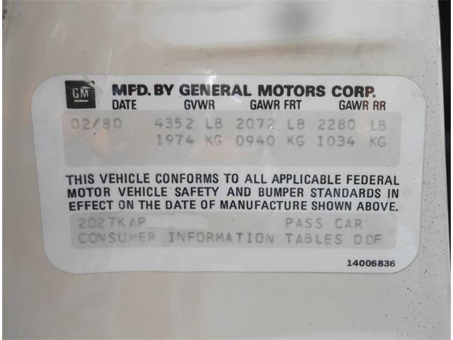 1980 Pontiac LeMans (CC-1780432) for sale in Punta Gorda, Florida