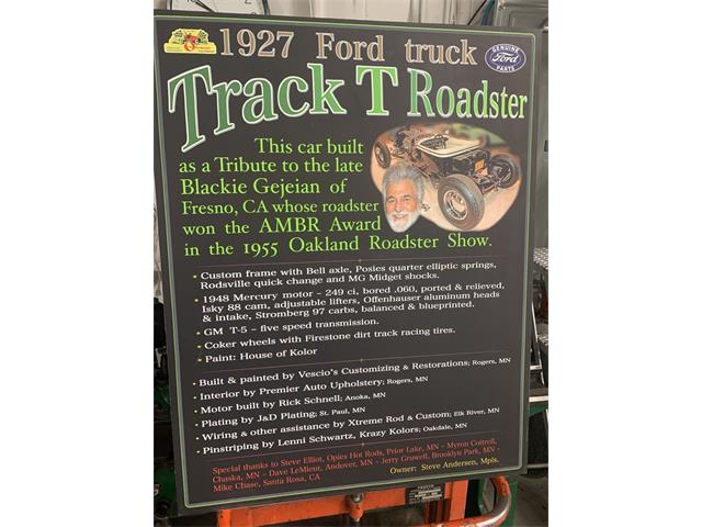 1927 Ford Track T Roadster (CC-1780455) for sale in Annandale, Minnesota