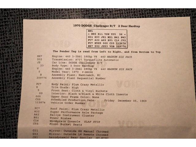 1970 Dodge Challenger (CC-1784645) for sale in Kentwood, Michigan