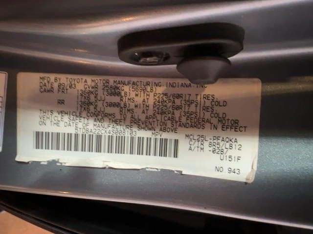 2004 Toyota Sienna (CC-1784906) for sale in Reading, Pennsylvania