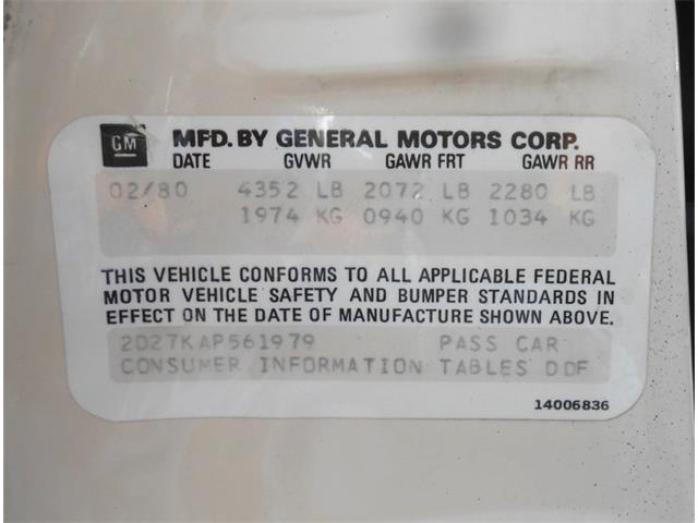 1980 Pontiac LeMans (CC-1785493) for sale in Lakeland, Florida