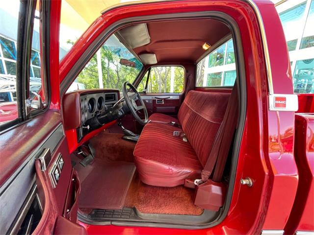 interior de camioneta gmc 1986