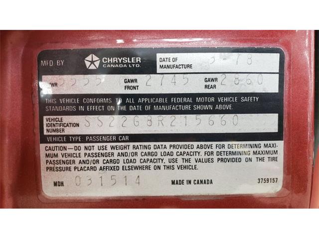 1978 Chrysler Cordoba (CC-1788404) for sale in Mankato, Minnesota