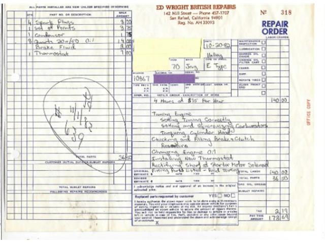 1970 Jaguar XKE (CC-1788411) for sale in Beverly Hills, California