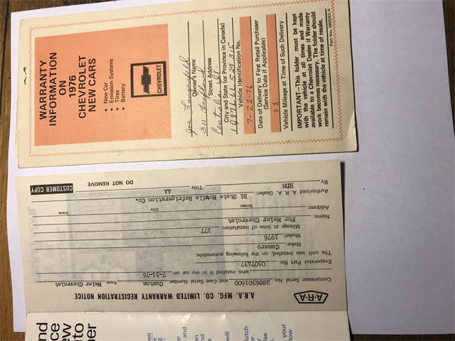 1976 Chevrolet Camaro (CC-1788629) for sale in Cambridge, Ontario
