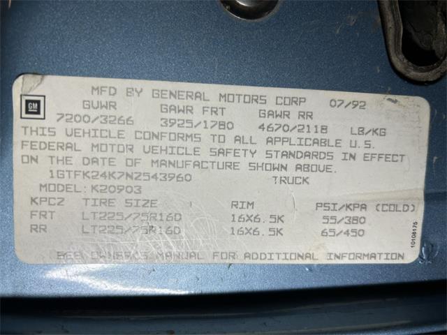 1992 GMC Sierra (CC-1788903) for sale in Ham Lake, Minnesota