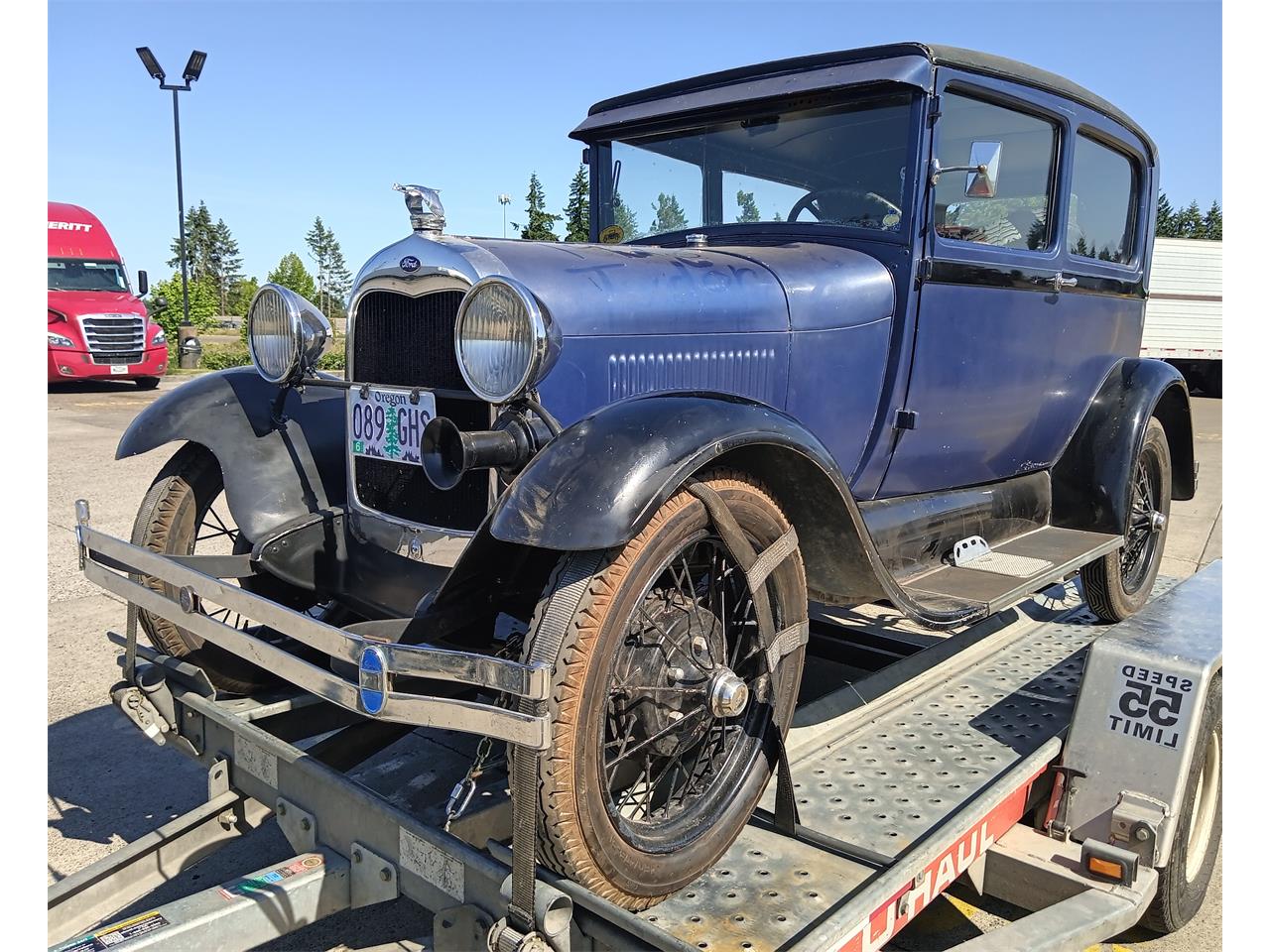 1928 Ford Model A in Portland, Oregon