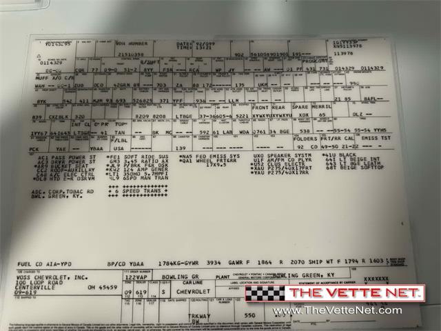 1992 Chevrolet Corvette C4 (CC-1790125) for sale in Riverview, Florida