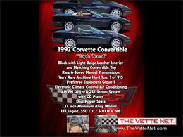 1992 Chevrolet Corvette C4 (CC-1790125) for sale in Riverview, Florida