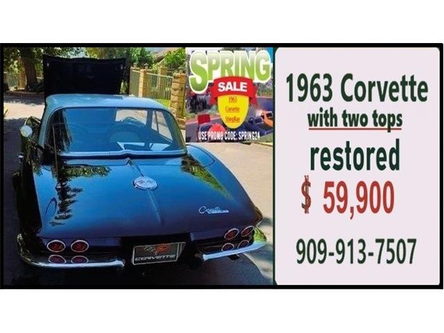 1963 Chevrolet Corvette Stingray (CC-1790144) for sale in San Bernardino, California
