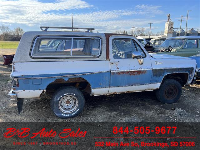 1980 Chevrolet Blazer (CC-1791958) for sale in Brookings, South Dakota
