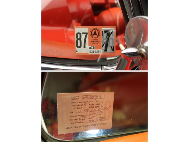 1959 Chevrolet Corvette (CC-1790390) for sale in West Chester, Pennsylvania
