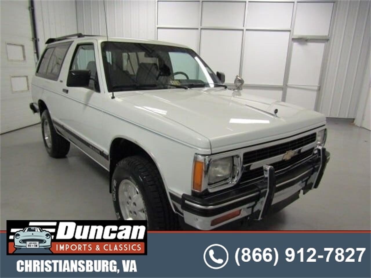 1990 Chevrolet S10 Blazer For Sale Cc 1794760 1115