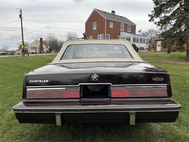 1983 Chrysler LeBaron (CC-1795431) for sale in Latrobe, Pennsylvania