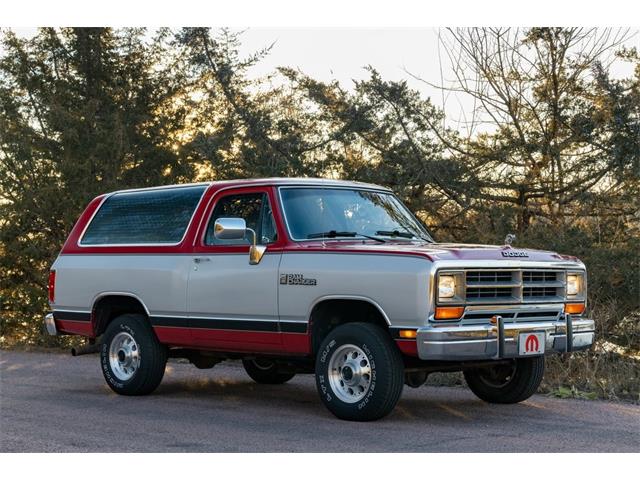 1990 Dodge Ramcharger (CC-1796821) for sale in Sioux Falls, South Dakota