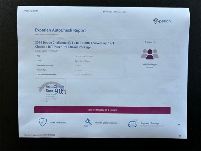 2014 Dodge Challenger R/T (CC-1797481) for sale in North Royalton, Ohio