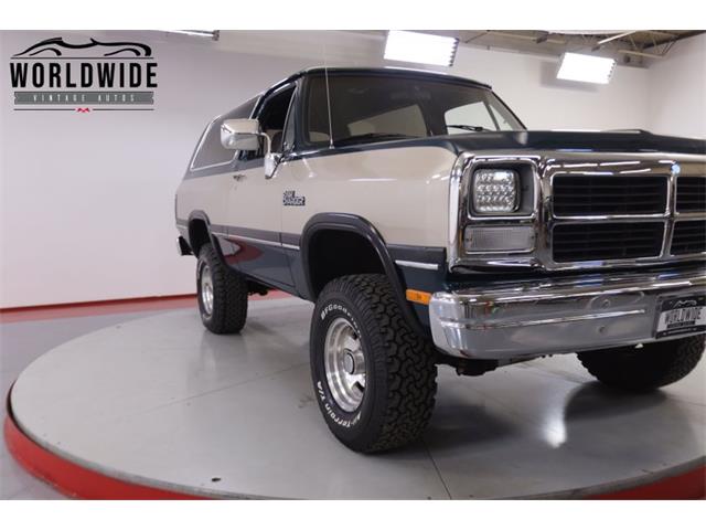 1993 Dodge Ramcharger (CC-1797761) for sale in Denver , Colorado