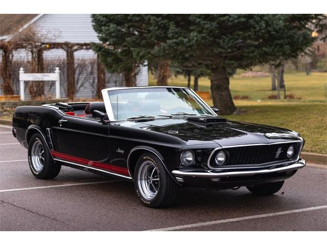 1969 mustang convertible black