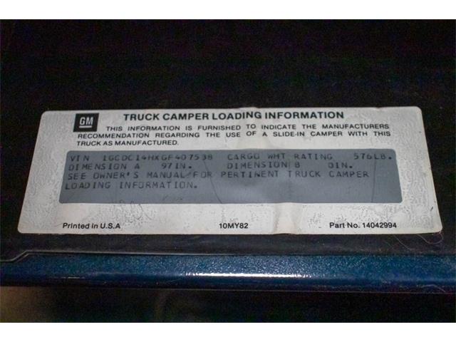 1986 Chevrolet C10 (CC-1798750) for sale in Kentwood, Michigan