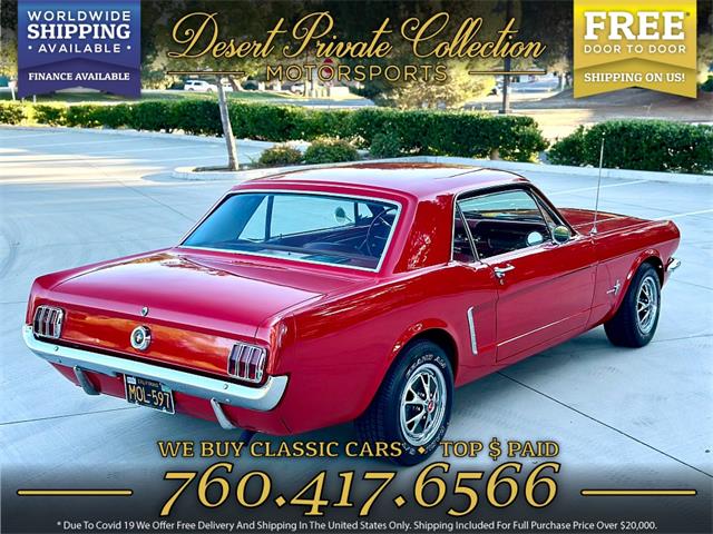 1965 Ford Mustang (CC-1798908) for sale in Palm Desert , California