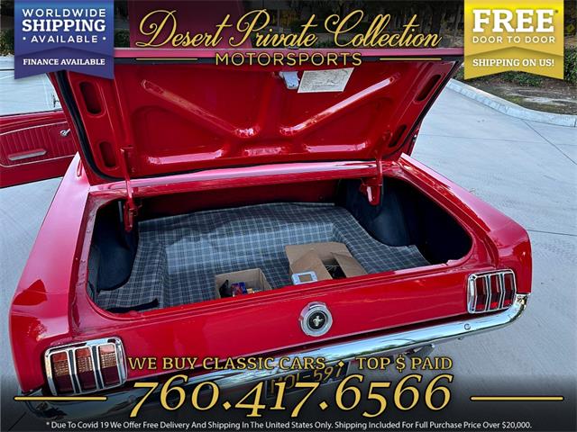 1965 Ford Mustang (CC-1798908) for sale in Palm Desert , California