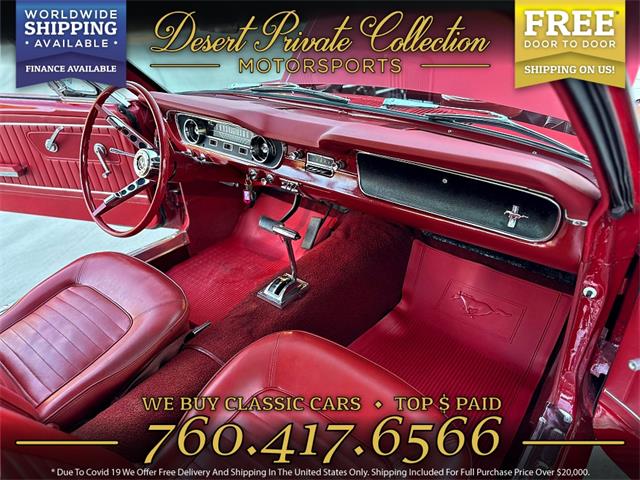 1965 Ford Mustang (CC-1798908) for sale in Palm Desert , California