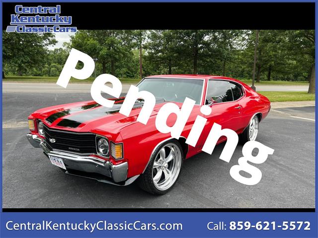 1972 Chevrolet Chevelle Malibu SS (CC-1799603) for sale in Paris , Kentucky