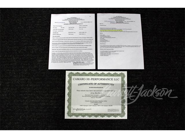 1969 Chevrolet Camaro SS (CC-1802380) for sale in Scottsdale, Arizona