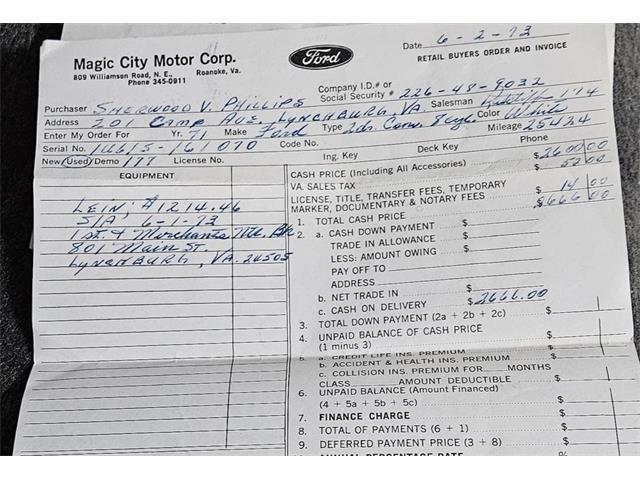 1971 Ford LTD (CC-1800389) for sale in hopedale, Massachusetts