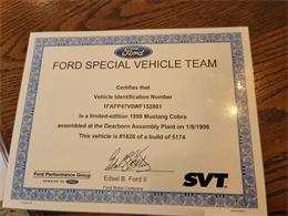 1998 Ford Mustang SVT Cobra (CC-1800612) for sale in Warner Robins, Georgia