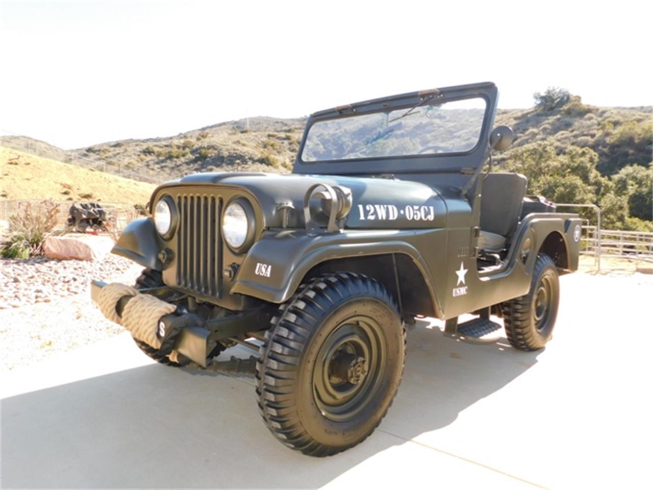 For Sale at Auction: 1955 Willys Jeep in Palm Springs, California for sale in Palm Springs, CA