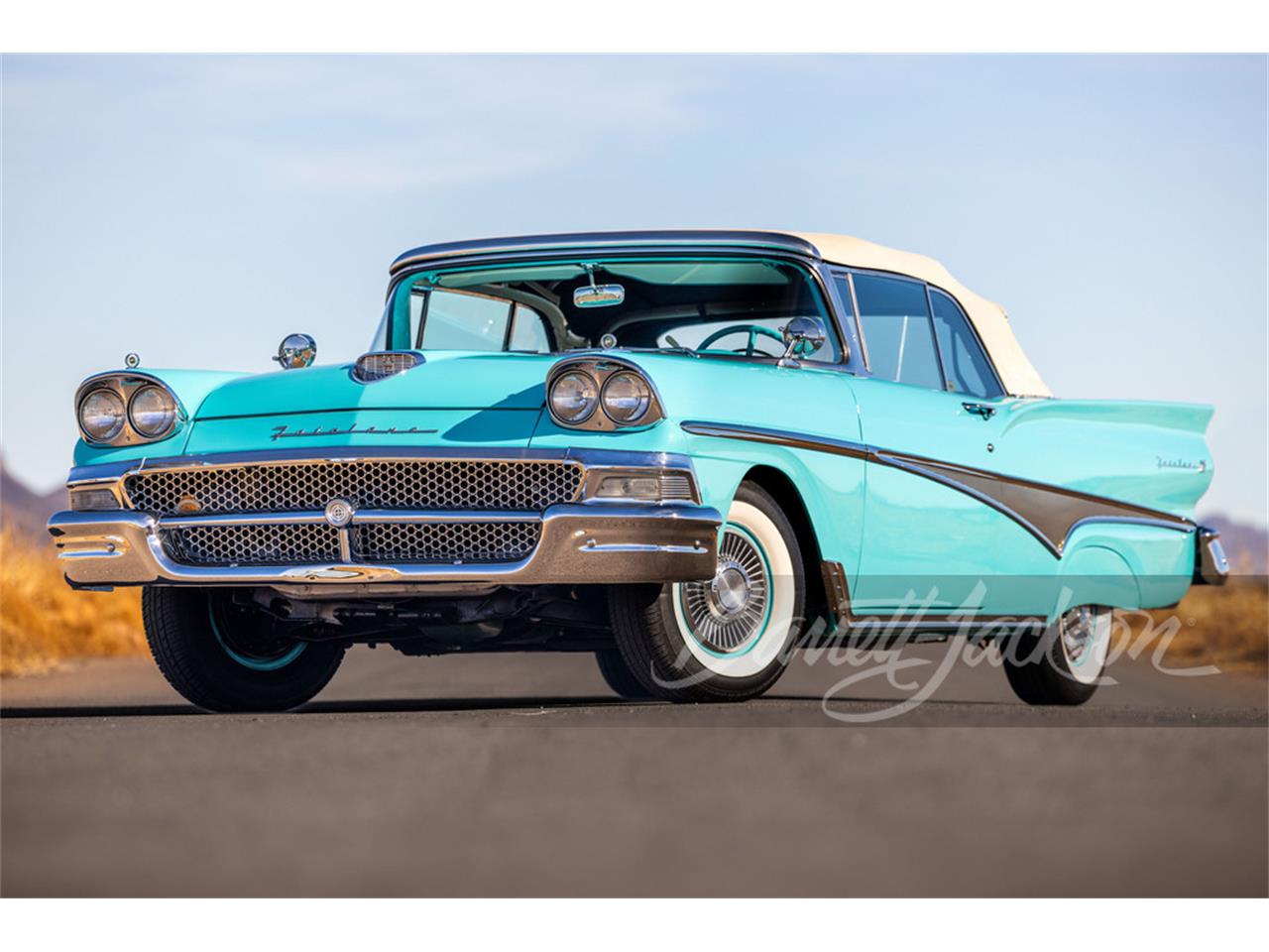 For Sale at Auction: 1958 Ford Fairlane 500 in Scottsdale, Arizona for sale in Scottsdale, AZ