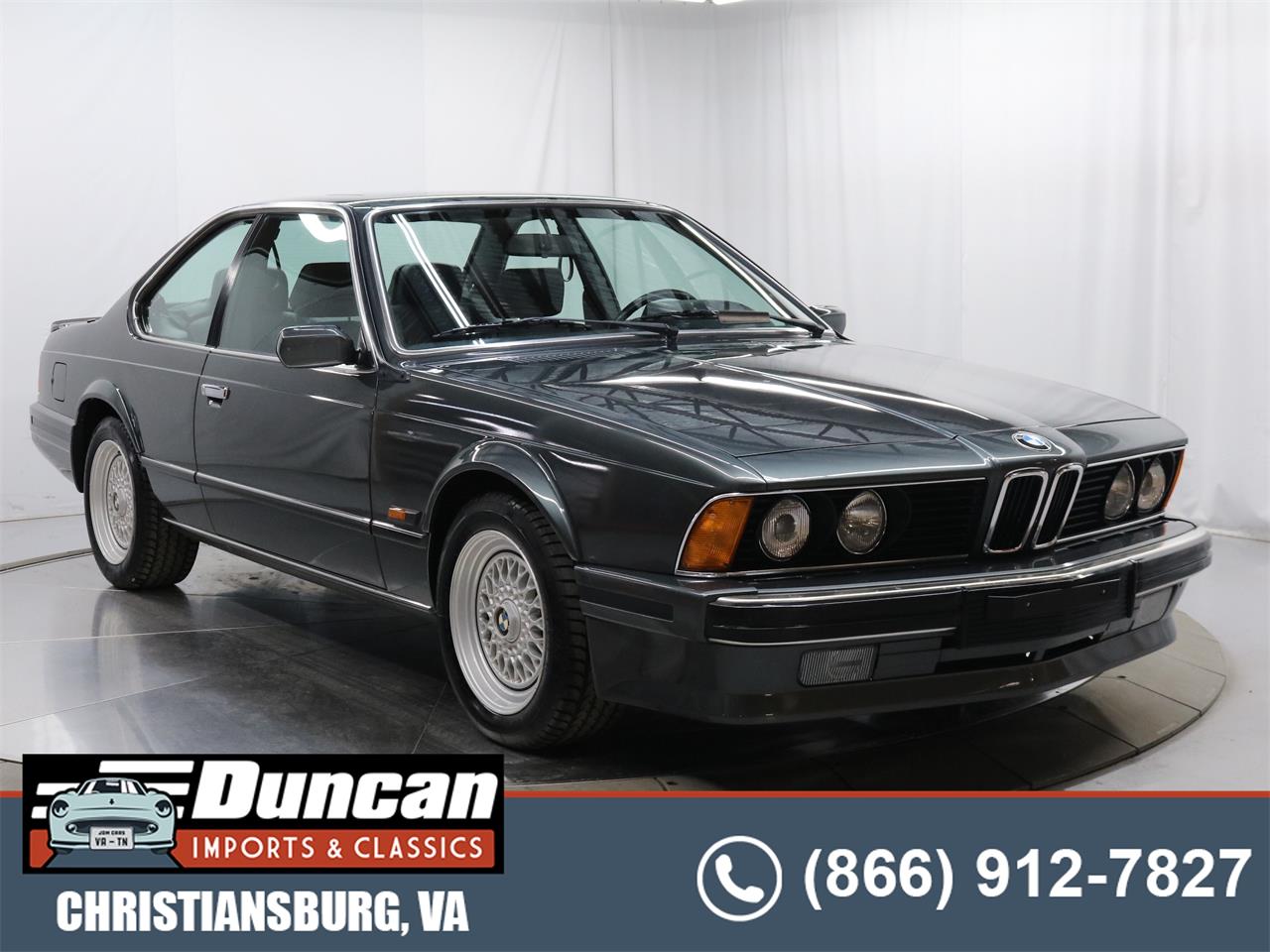 1989 BMW 635 for Sale | ClassicCars.com | CC-1808564