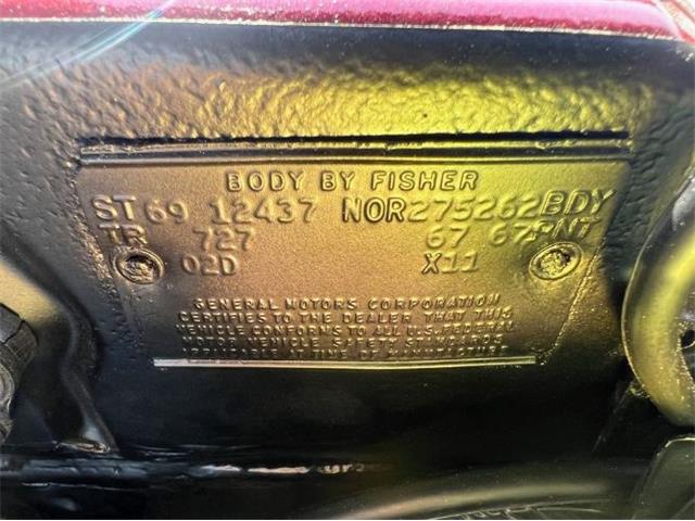 1969 Chevrolet Camaro (CC-1808641) for sale in Cadillac, Michigan