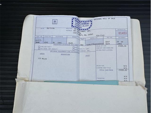 1984 Cadillac Eldorado (CC-1809339) for sale in West Babylon, New York