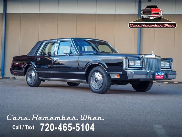 1987 Lincoln Town Car (CC-1811561) for sale in Englewood, Colorado