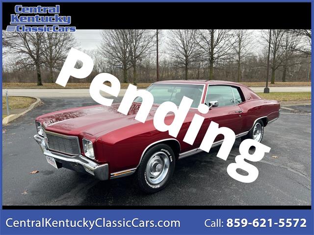 1971 Chevrolet Monte Carlo (CC-1811662) for sale in Paris , Kentucky