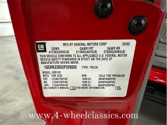 2002 Chevrolet Silverado (CC-1812057) for sale in Holland , Michigan