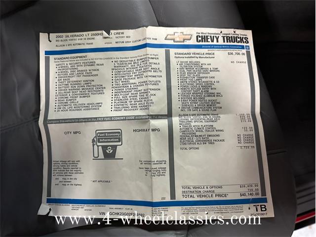 2002 Chevrolet Silverado (CC-1812057) for sale in Holland , Michigan