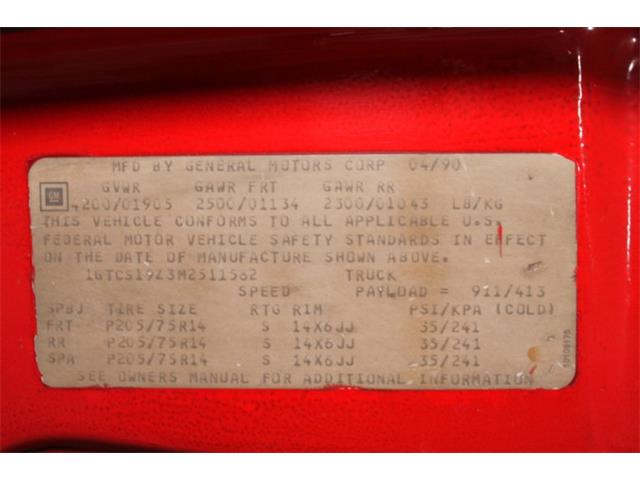 1991 GMC Sonoma (CC-1813658) for sale in Kentwood, Michigan