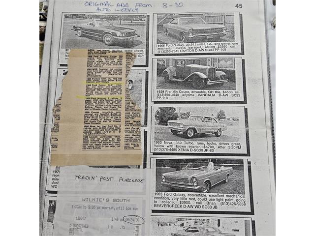 1967 Ford Galaxie 500 (CC-1814736) for sale in hopedale, Massachusetts