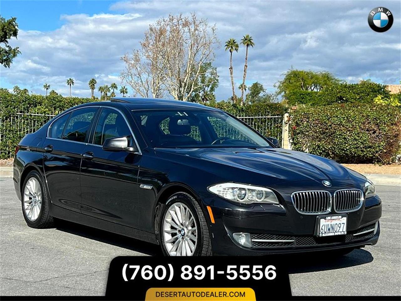 For Sale: 2012 BMW 5 Series in Palm Desert, California for sale in Palm Desert, CA