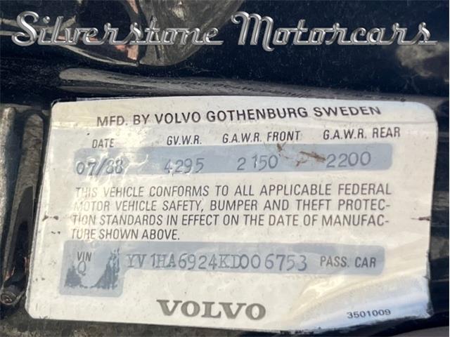 1989 Volvo 780 (CC-1815302) for sale in North Andover, Massachusetts