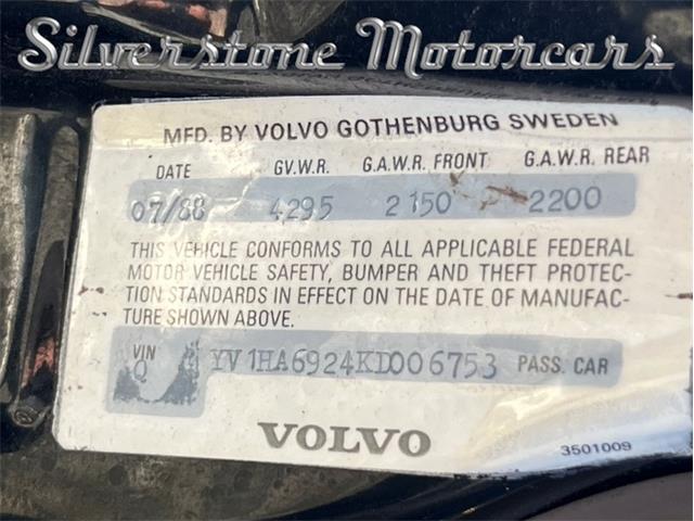 1989 Volvo 780 (CC-1815302) for sale in North Andover, Massachusetts